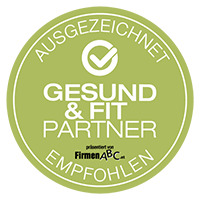 ausgezeichnet und empfohlen als Gesund & Fit-Partner